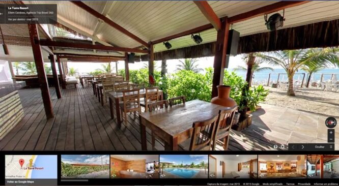 La Torre Resort pode ser visitado em tour virtual Google Maps