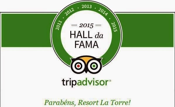 La Torre Resort entra para o Hall da Fama Tripadvisor