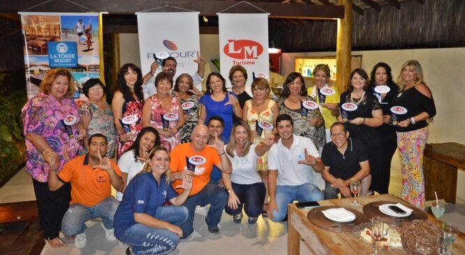 Parceria LM Turismo e Flytour premia agentes de viagens no La Torre Resort