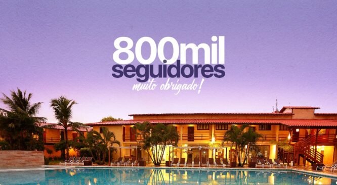 La Torre Resort alcança 800 mil seguidores no Facebook