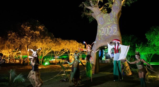 Festa exclusiva de Réveillon 2022 homenageia Gaia, a Mãe-Terra